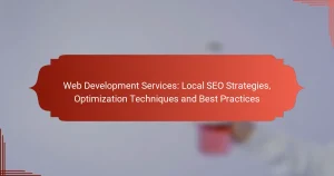 Servizi di sviluppo web: Strategie SEO locali, tecniche di ottimizzazione e migliori pratiche